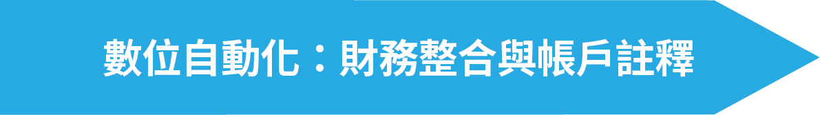 數位自動化: 財務整合與帳戶註釋